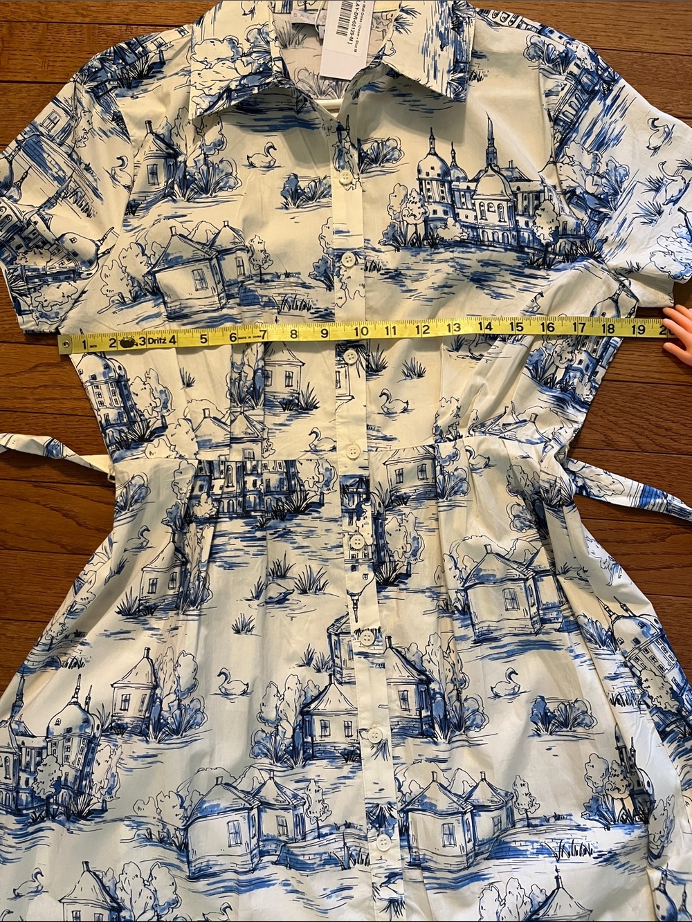 NWT Baltic Born Layne Midi Dress Holland Toile Print - Picture 9 of 16